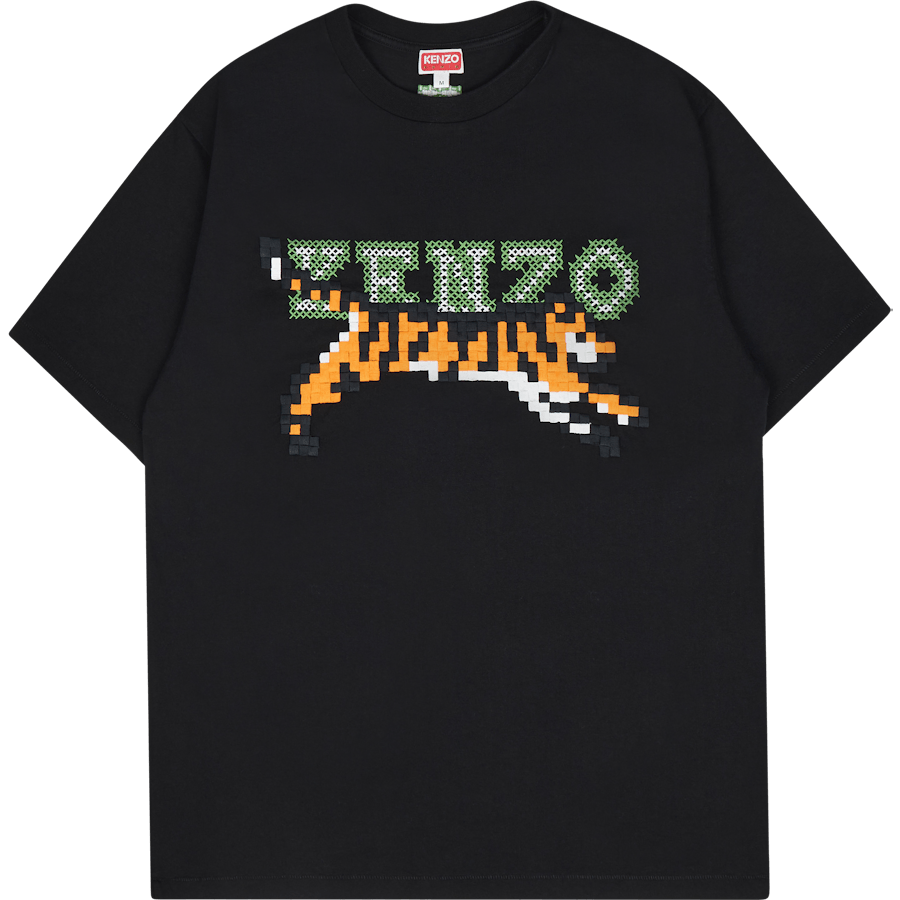 T-shirt Kenzo Pixel Black