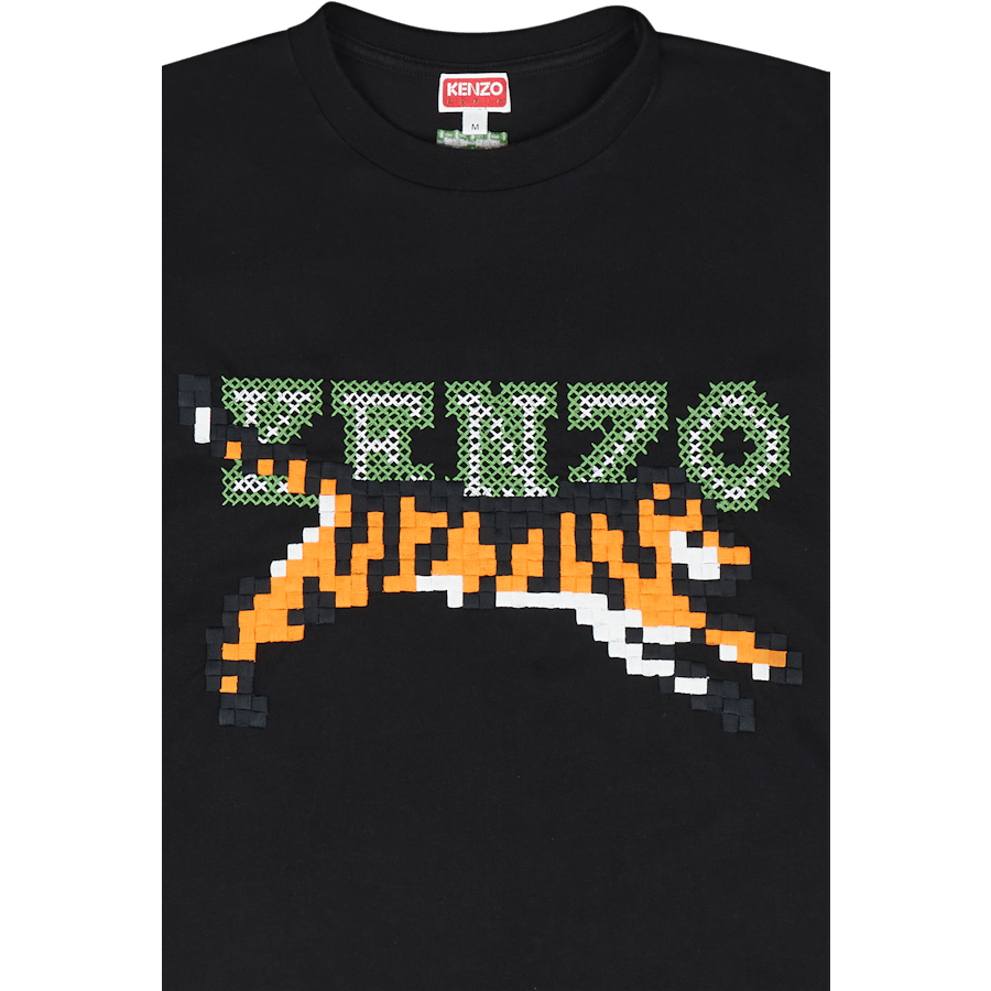 T-shirt Kenzo Pixel Black