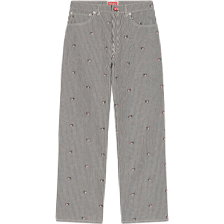 Denim Pants Kenzo Pixel Rinse Blue Denim