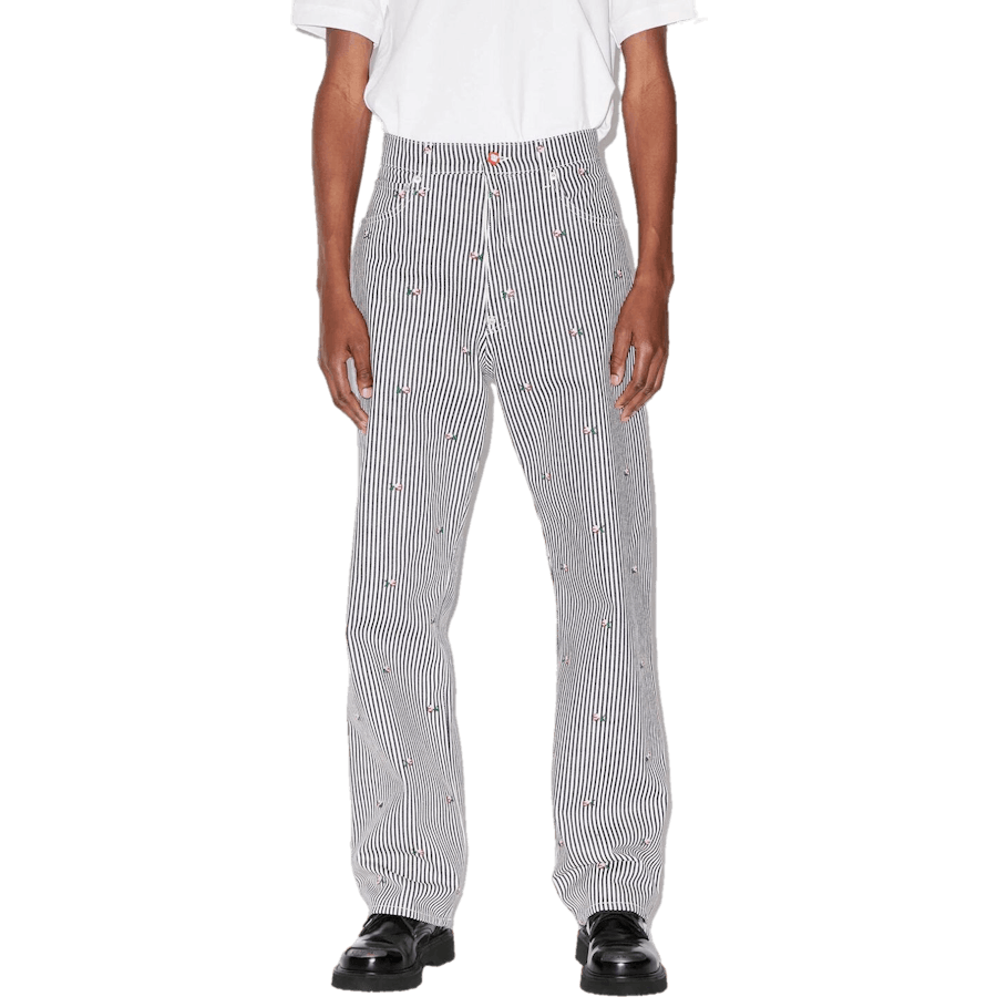 Denim Pants Kenzo Pixel Rinse Blue Denim