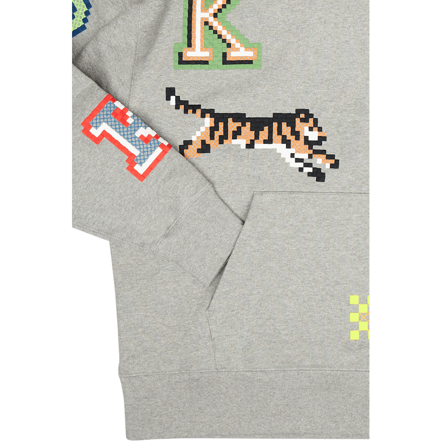 Sweat Kenzo Pixel Pearl Grey