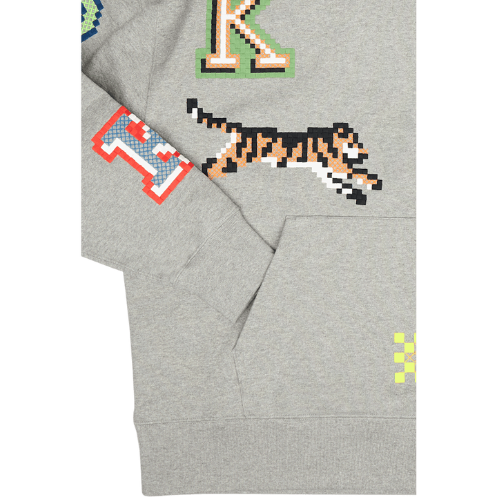 Sweat Kenzo Pixel Pearl Grey