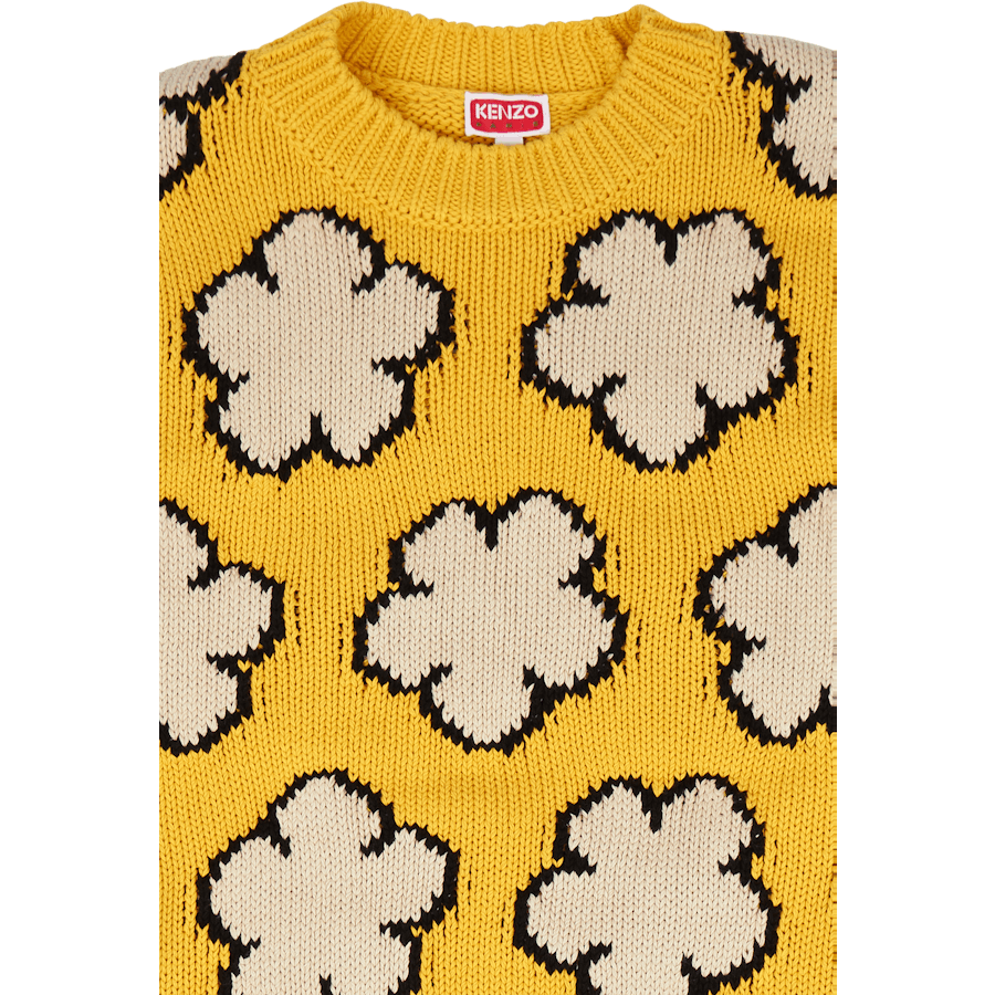 Maglione Boke Flower Giallo oro