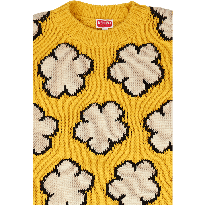 Maglione Boke Flower Giallo oro