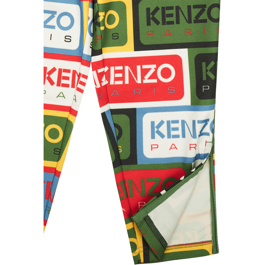 Jog Pants Kenzo Label Multicolor