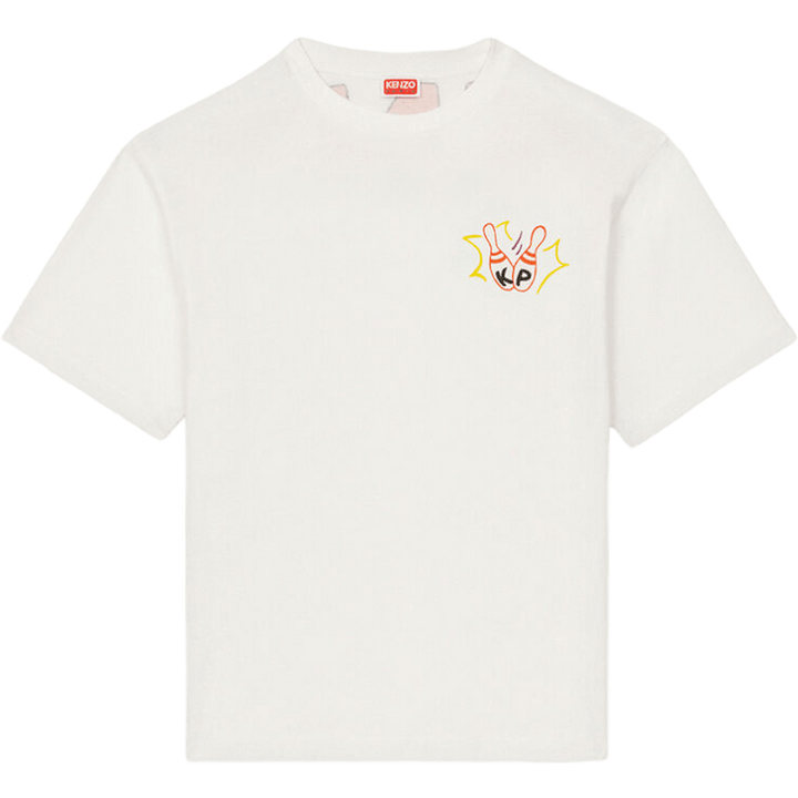 T-krekls Boulinga zilonis Off White