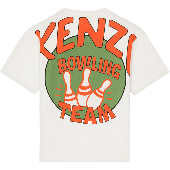 T-krekls Boulinga zilonis Off White