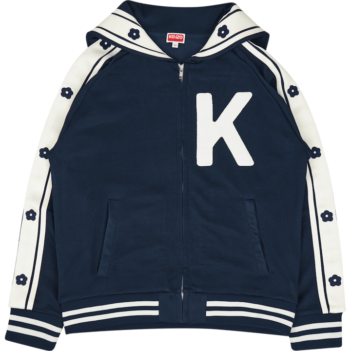 Zip Up Sweatshirt Ken Zo Midnight Blue