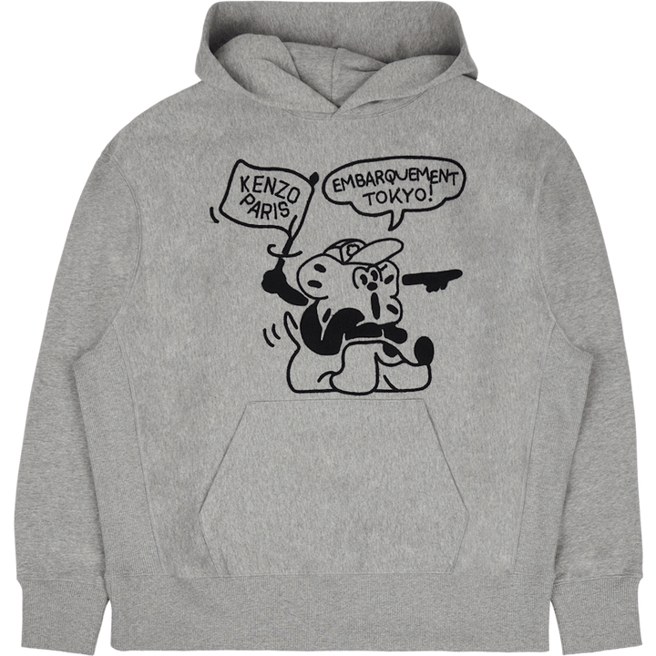 Hoodie Boke Boy Pearl Grey