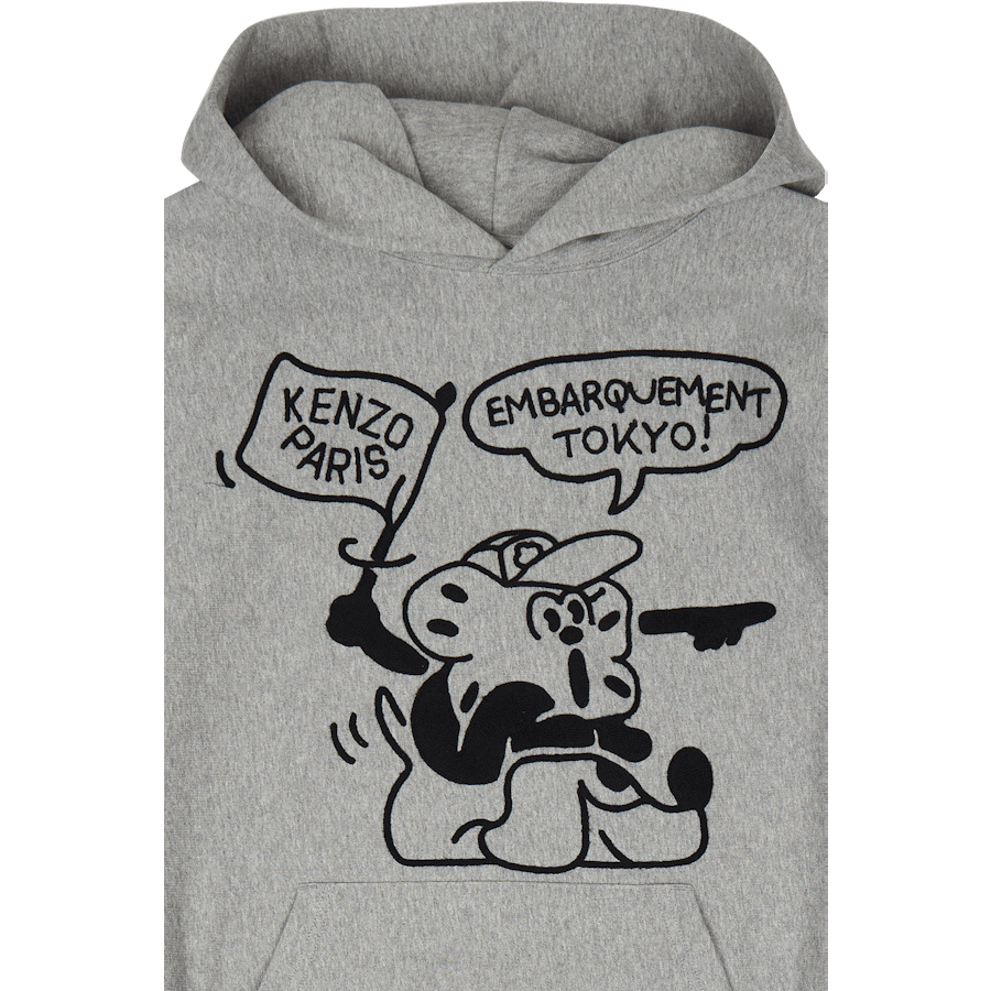 Hoodie Boke Boy Pearl Grey
