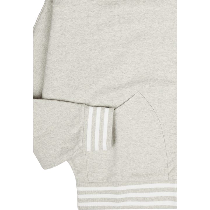 Zip Up Sweatshirt Boke Flower  Pale Grey