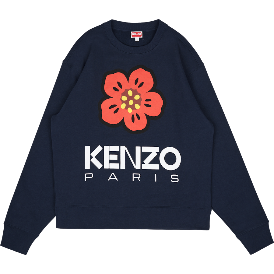 Sweat Boke Flower Midnight Blue