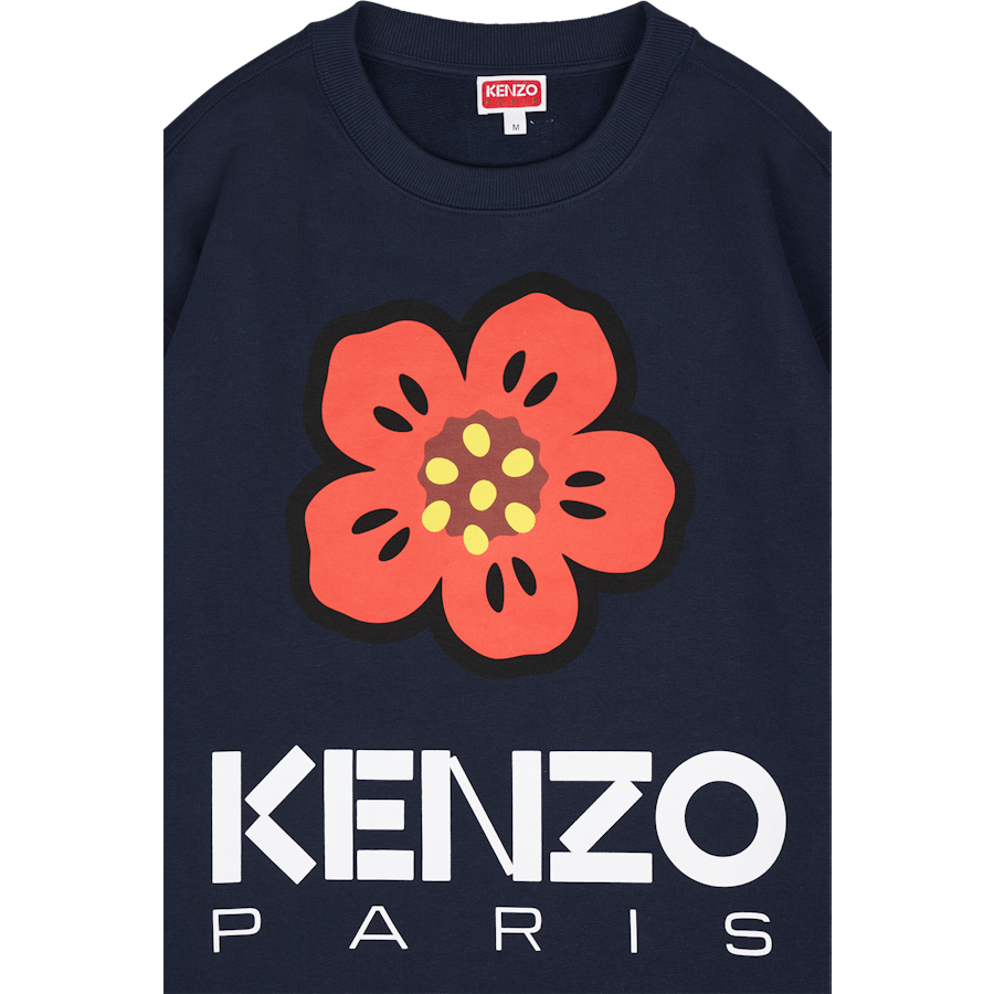 Sweat Boke Flower Midnight Blue