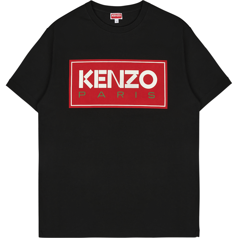 T-shirt Tricolor Kenzo Paris Black