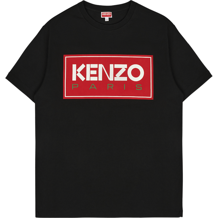 T-shirt Tricolor Kenzo Paris Black