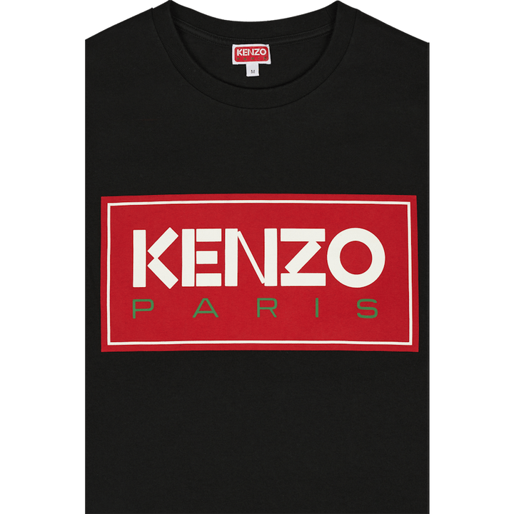 T-shirt Tricolor Kenzo Paris Black