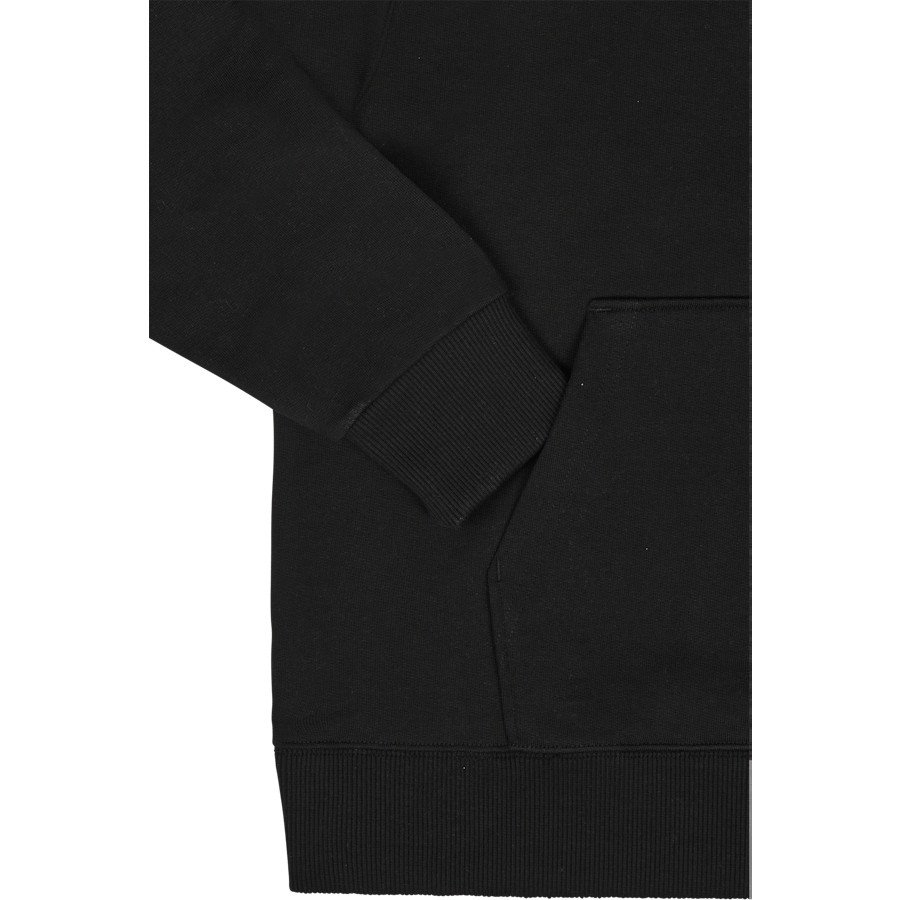 Hoodie Boke Flower Black