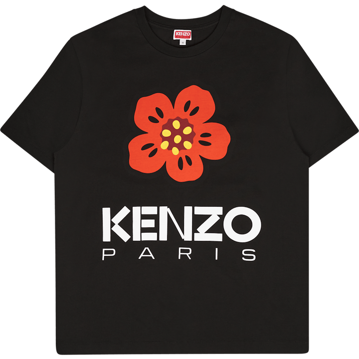 T-shirt Boke Flower Black
