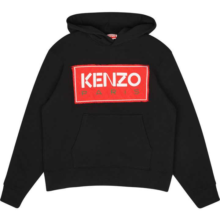 Hoodie Tricolor Kenzo Paris Black