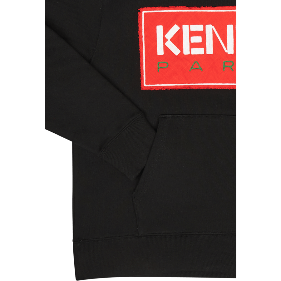 Hoodie Tricolor Kenzo Paris Black