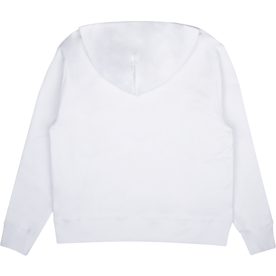 Hoodie Tricolor Kenzo Paris White