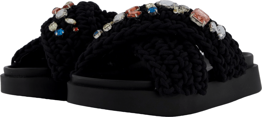 Woven Stone Black
