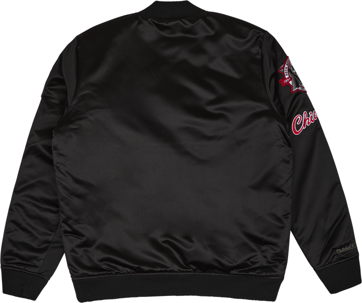 Bulls Flight Satin Bomber Jacket