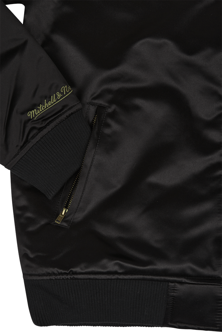 Bulls Flight Satin Bomber Jacket