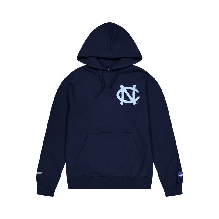 Left Chest Logo Hoodie Navy