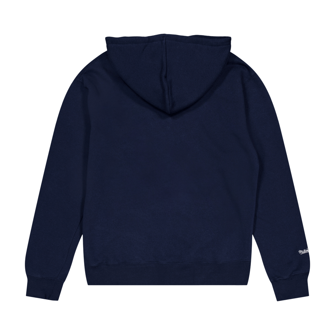 Left Chest Logo Hoodie Navy