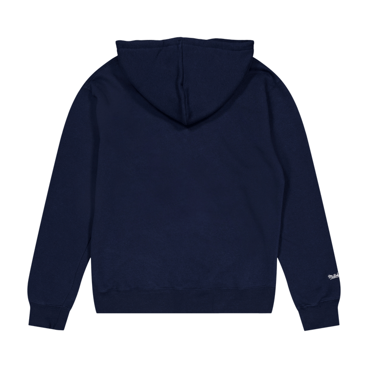 Left Chest Logo Hoodie Navy