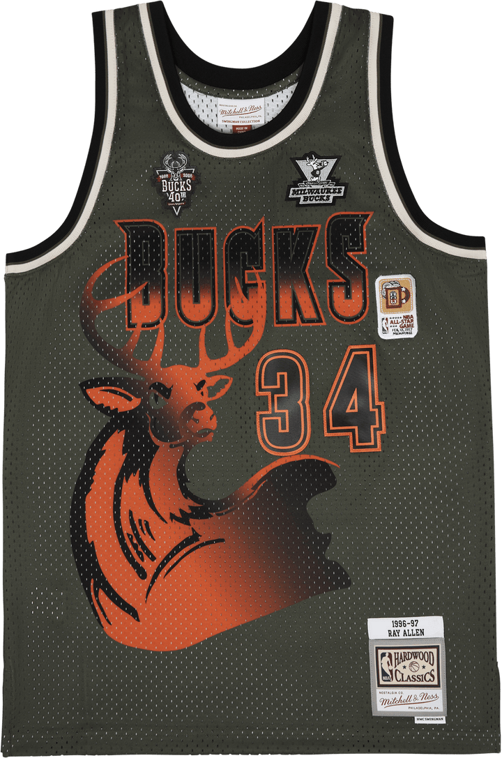 Jersey Swingman Bucks Flight - Ray A Dark