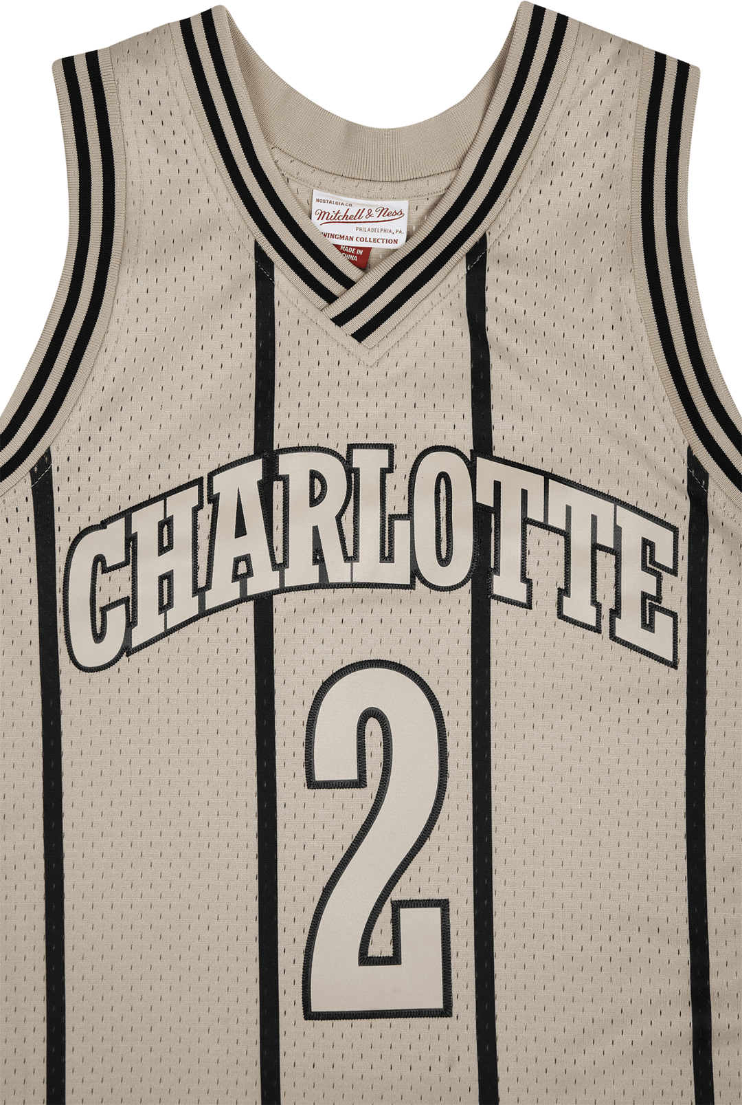 Hornets Khaki Swingman Jersey