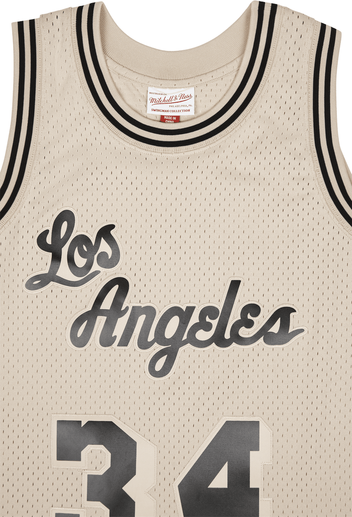 Lakers Khaki Swingman Jersey