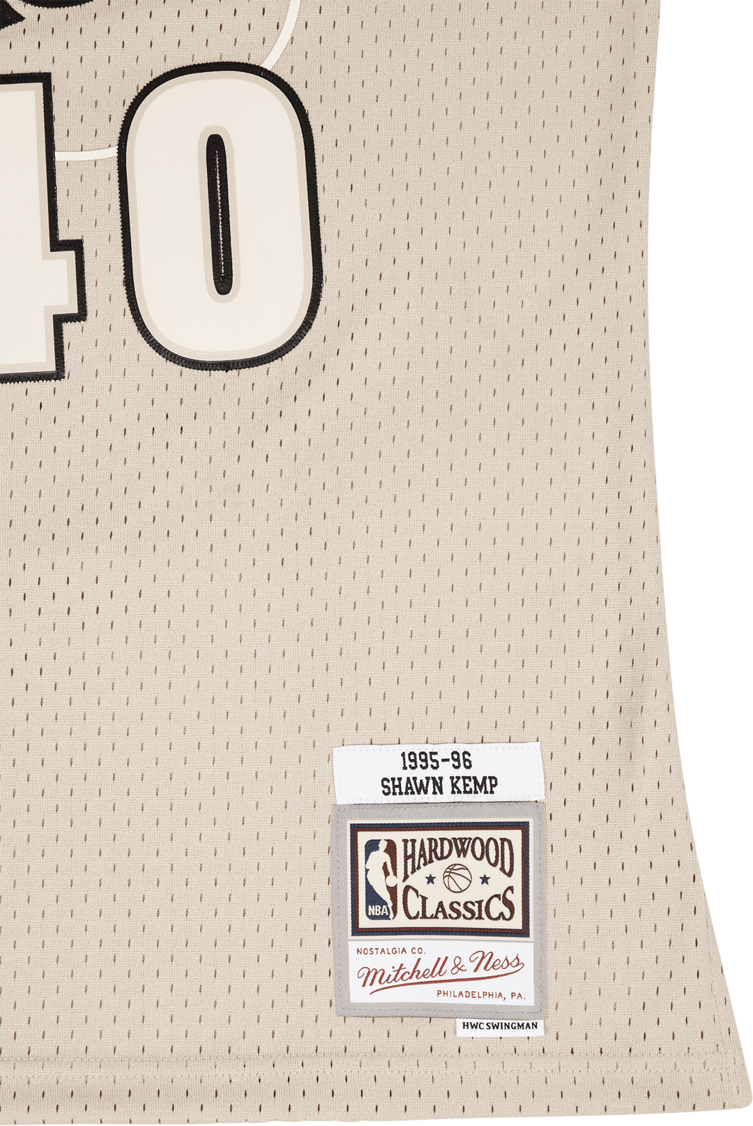 Supersonics Khaki Swingman Jersey