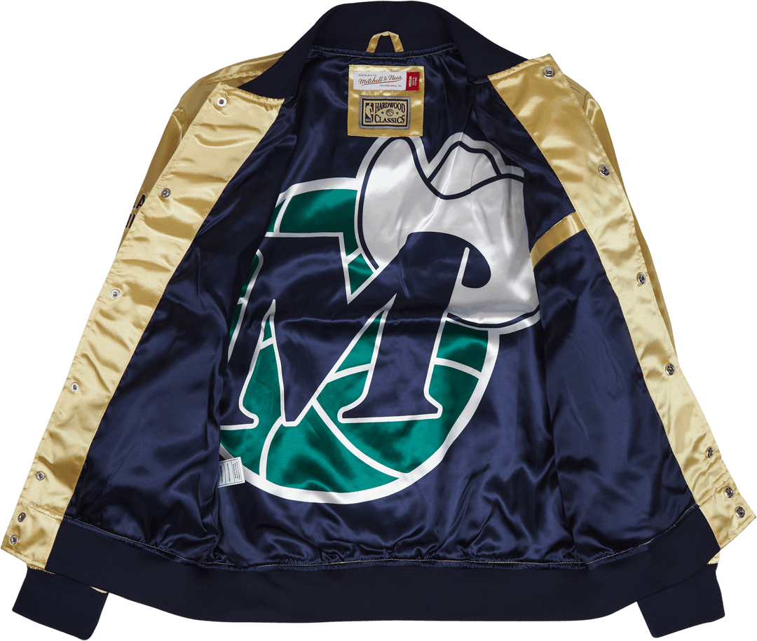 Veste légère en satin des Mavs