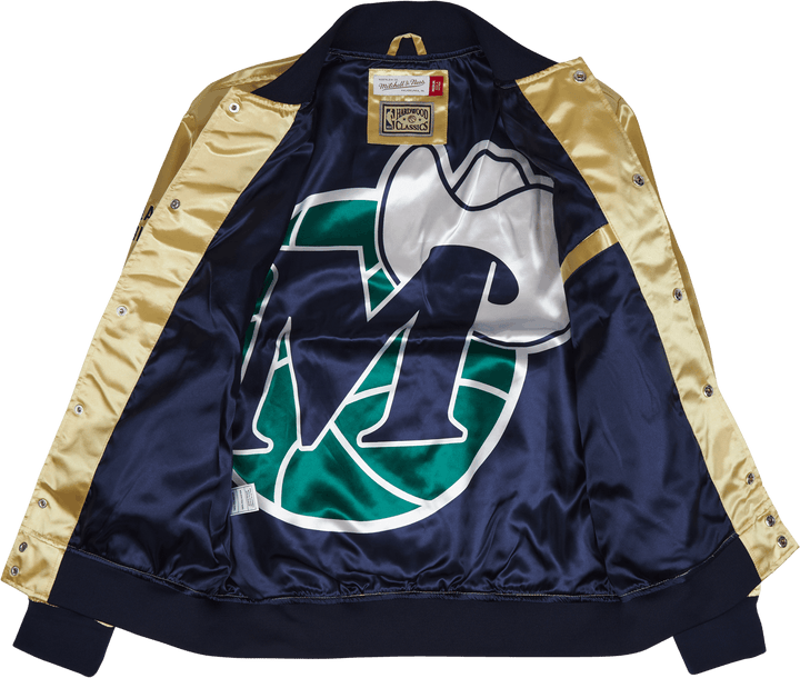 Veste légère en satin des Mavs