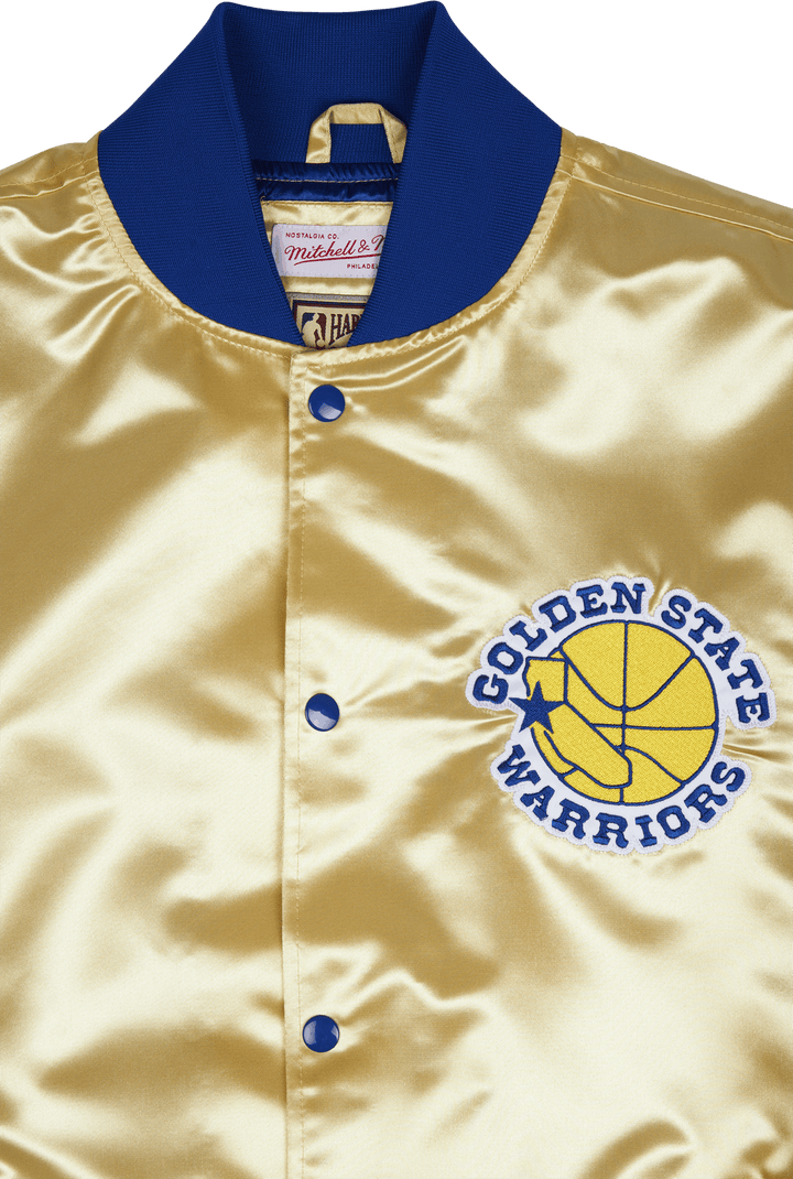 Veste légère en satin des Warriors