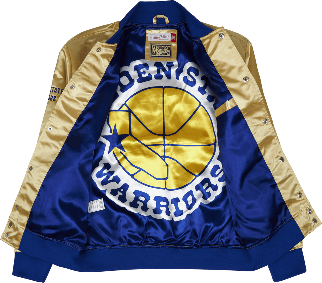 Veste légère en satin des Warriors