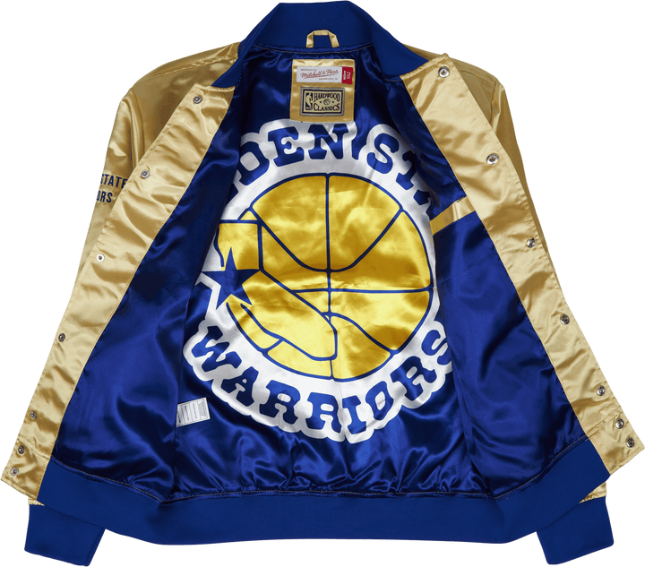 Veste légère en satin des Warriors