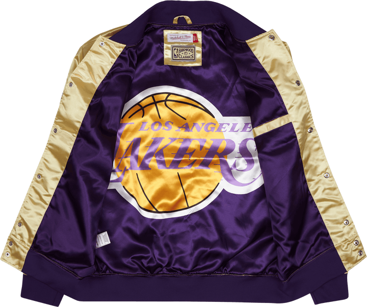 Lehká saténová bunda Lakers