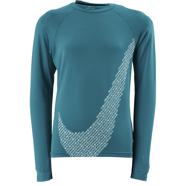 Manga comprida Nike Matrix Swoosh Bright Spruce