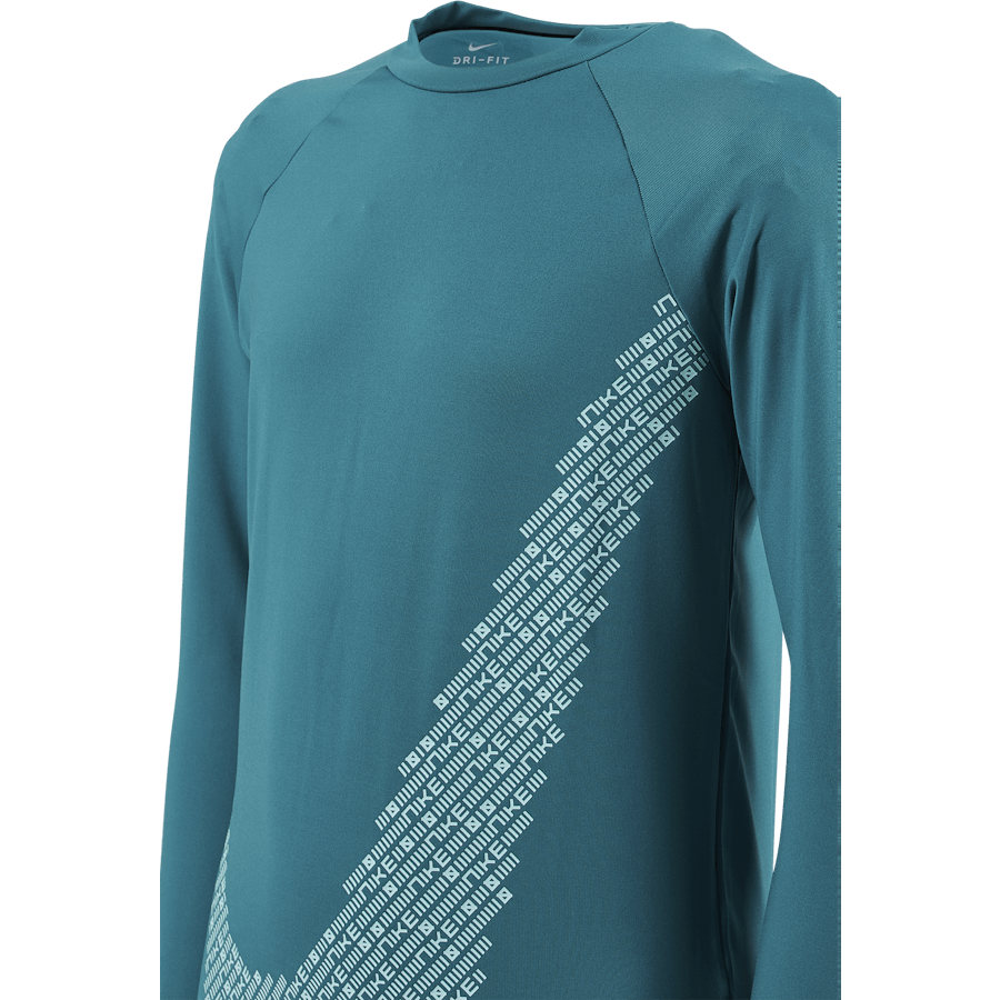 Manga comprida Nike Matrix Swoosh Bright Spruce