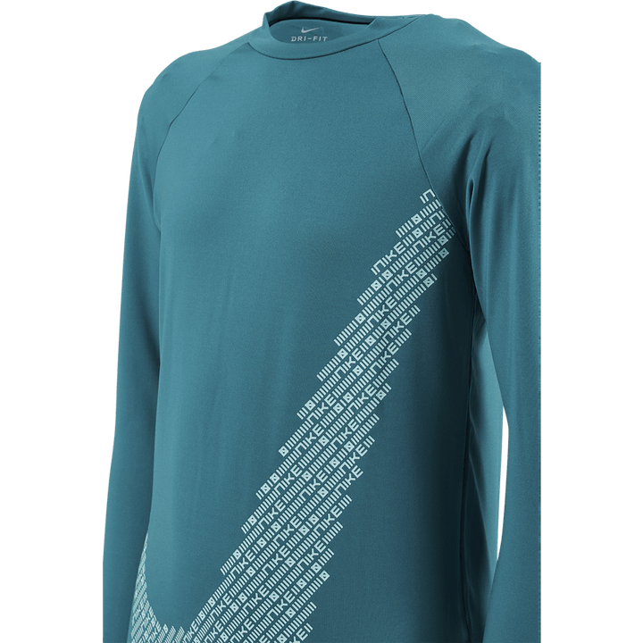 Manga comprida Nike Matrix Swoosh Bright Spruce