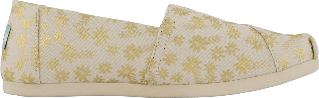 Alp Cloudbound Foil Floral Blo Natural Gold