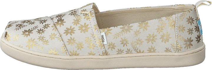 Classic Alp Foil Floral Blooms Natural Gold