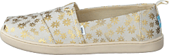 Classic Alp Foil Floral Blooms Natural Gold