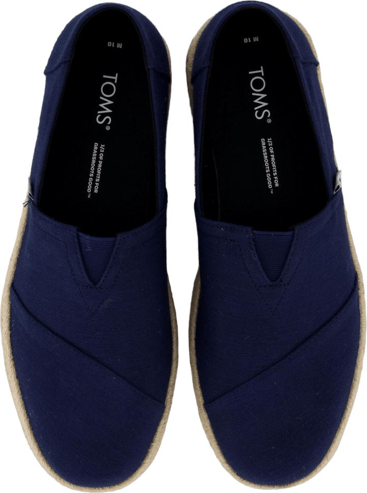Alp Recycled Cotton Slubby Wov Navy