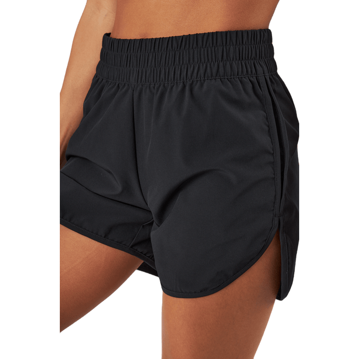 Creme W Shorts Svart