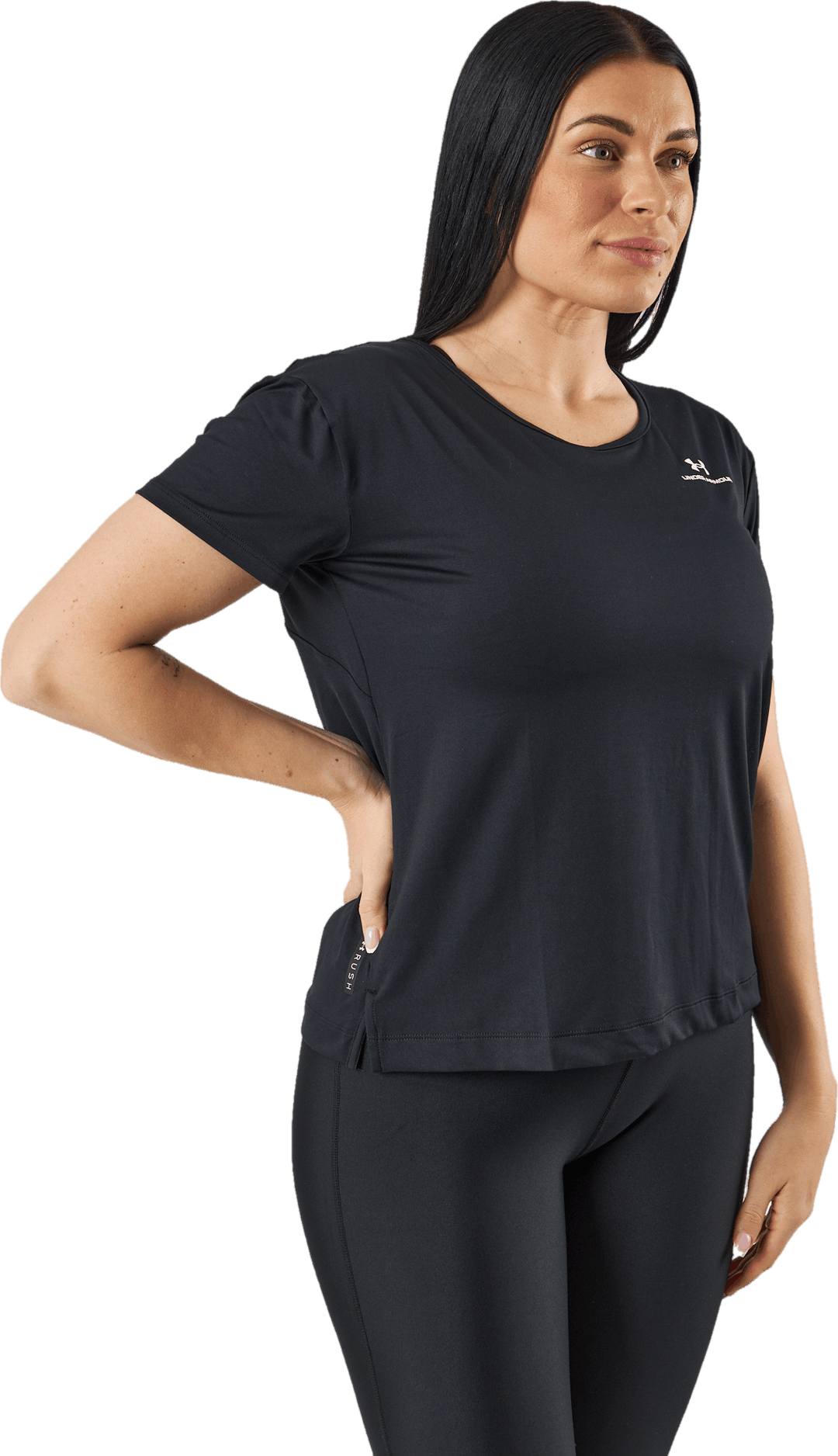 Ua Rush Energy Ss Black